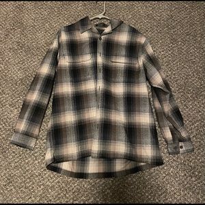 Brown & Black M.E. Sport Mens Medium Flannel